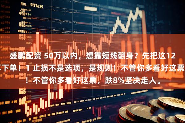 盛鹏配资 50万以内,想靠短线翻身?先把这12句狠话背下来,再下单!1 止损不是选项,是规则!不管你多看好这票,跌8%坚决走人。